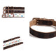 High quality classic figure luxury PU pet collar dog collar