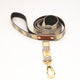 Lovely and cute fashion leather dog collar Pet leash and collar set